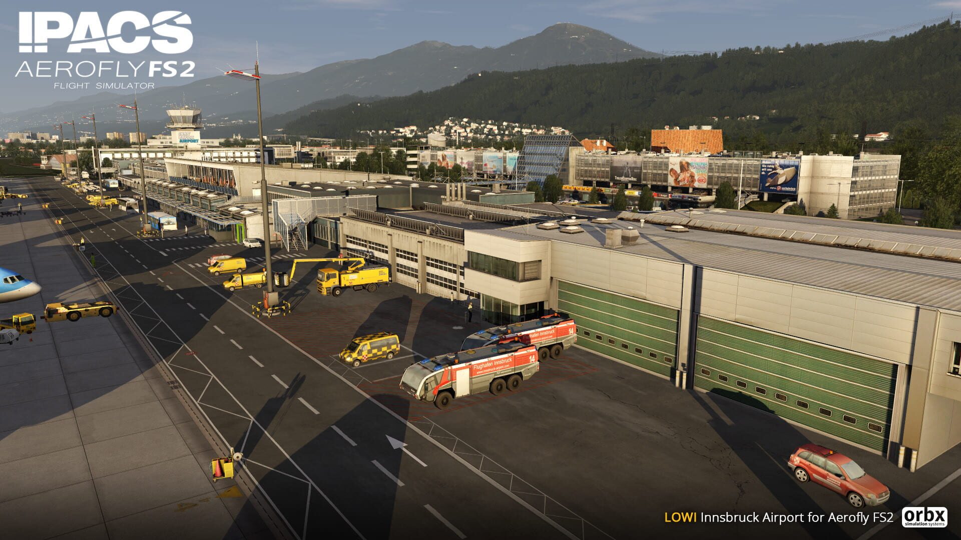 Foto do jogo Aerofly FS 2 Flight Simulator: Orbx - Innsbruck Airport