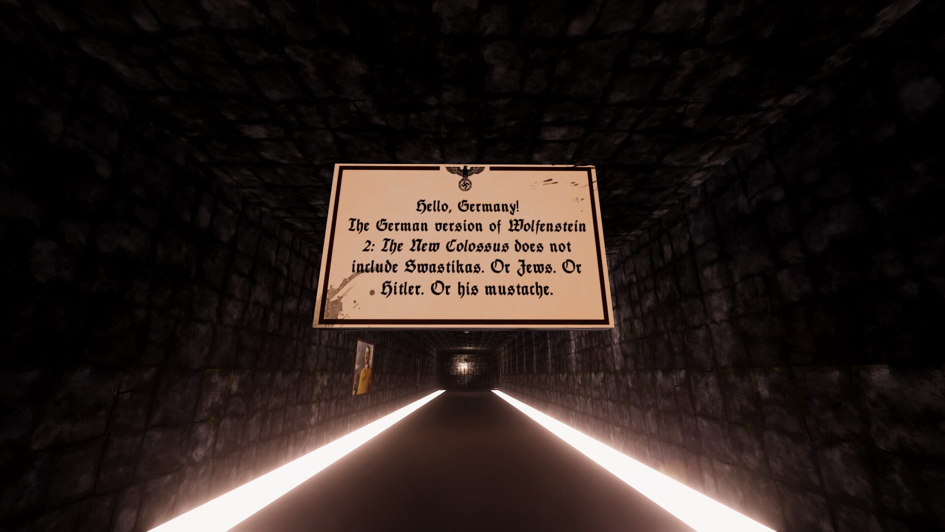 Foto do jogo Wolfenstache: The New Censorship