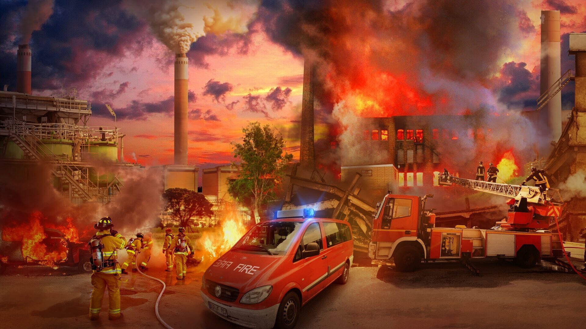 Foto do jogo Firefighters: Plant Fire Department
