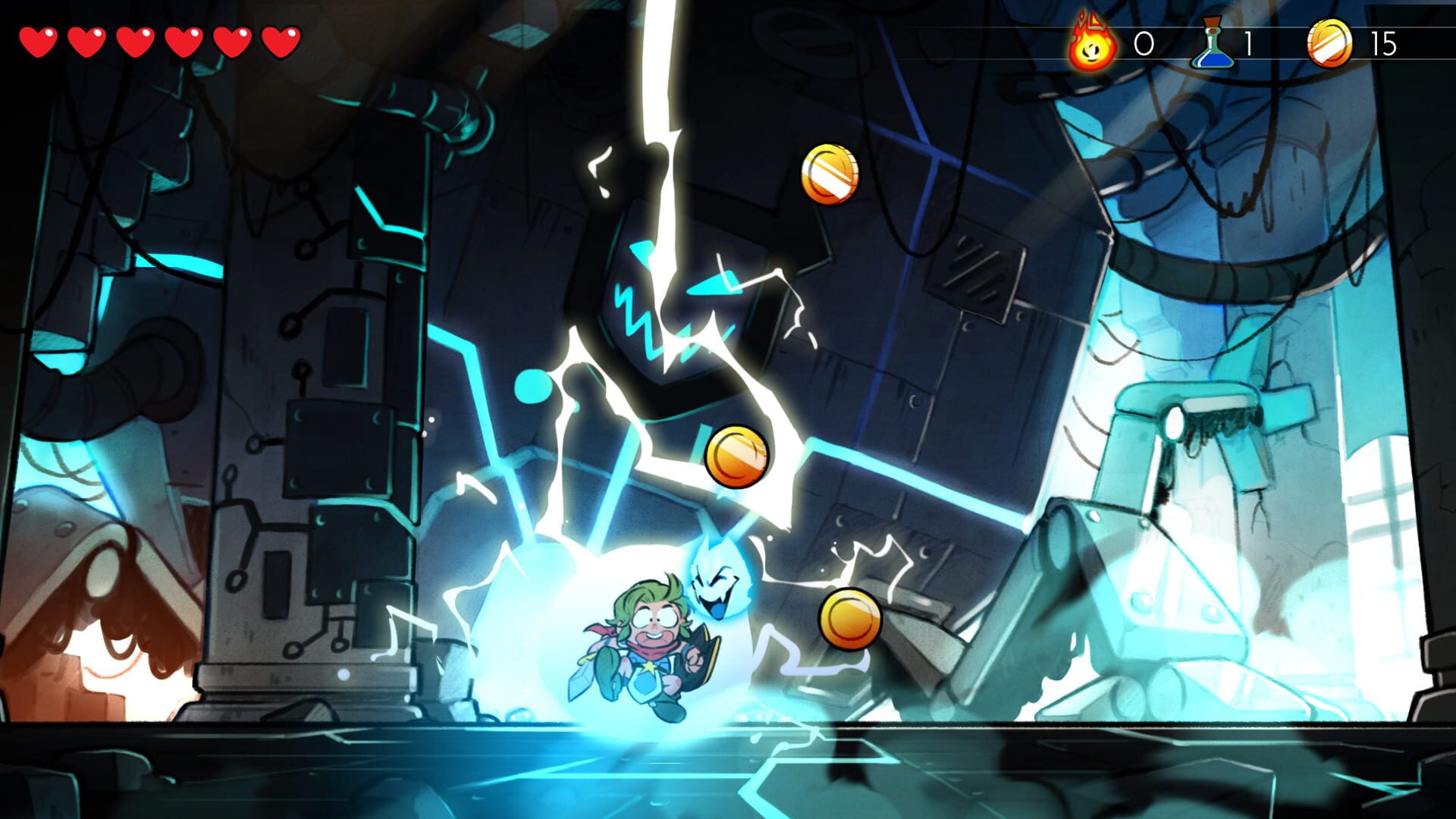 Foto do jogo Wonder Boy: The Dragon's Trap