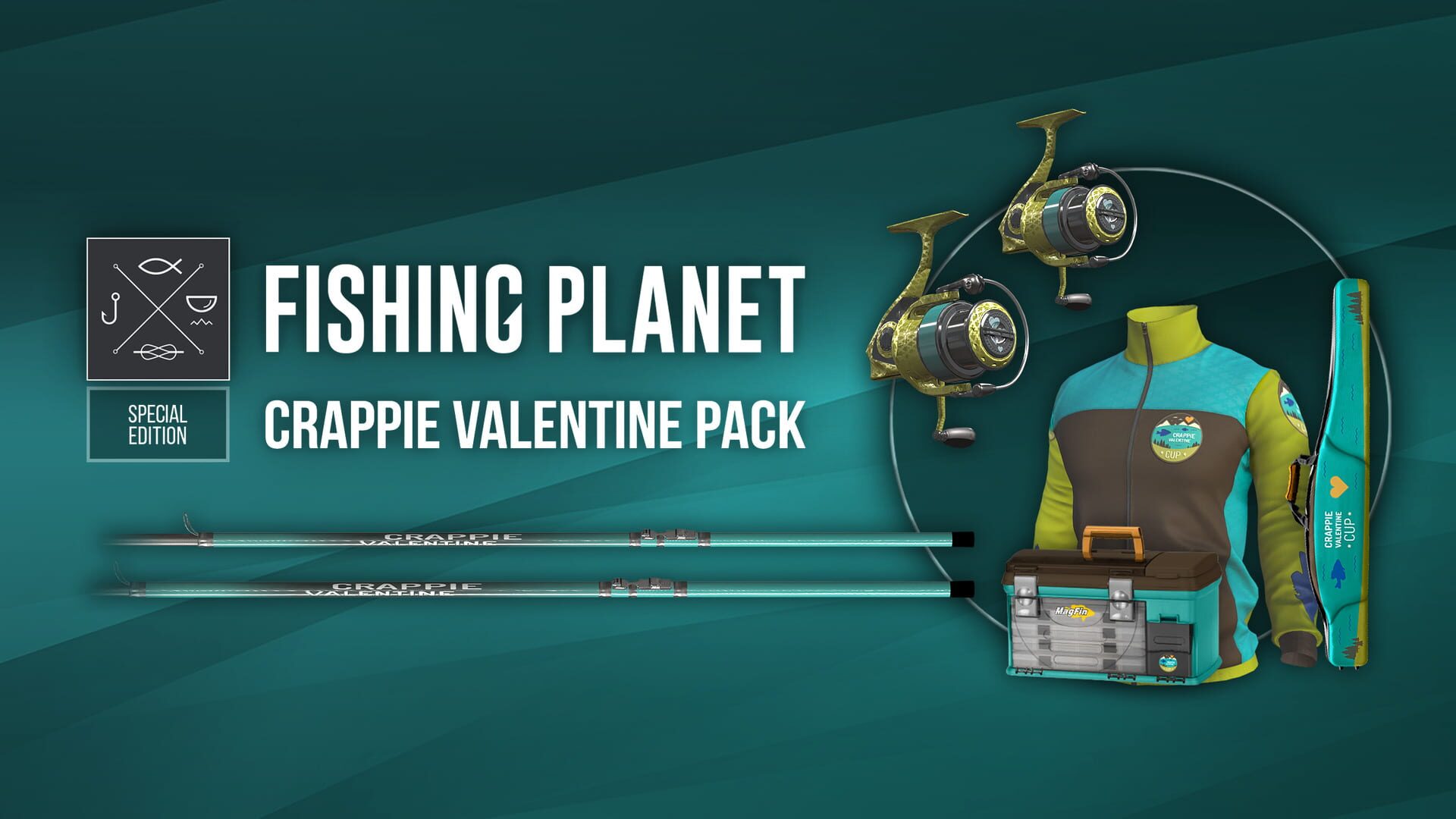 Foto do jogo Fishing Planet: Crappie Valentine Pack