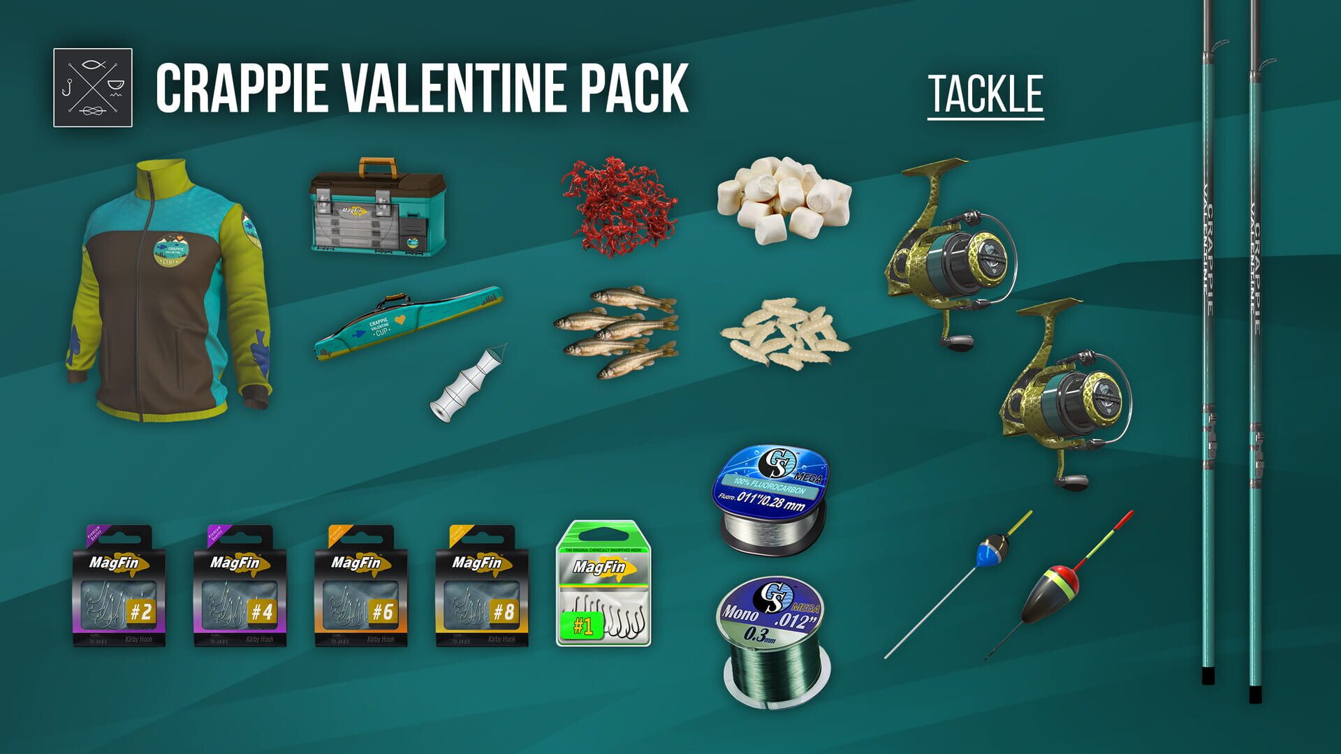 Foto do jogo Fishing Planet: Crappie Valentine Pack