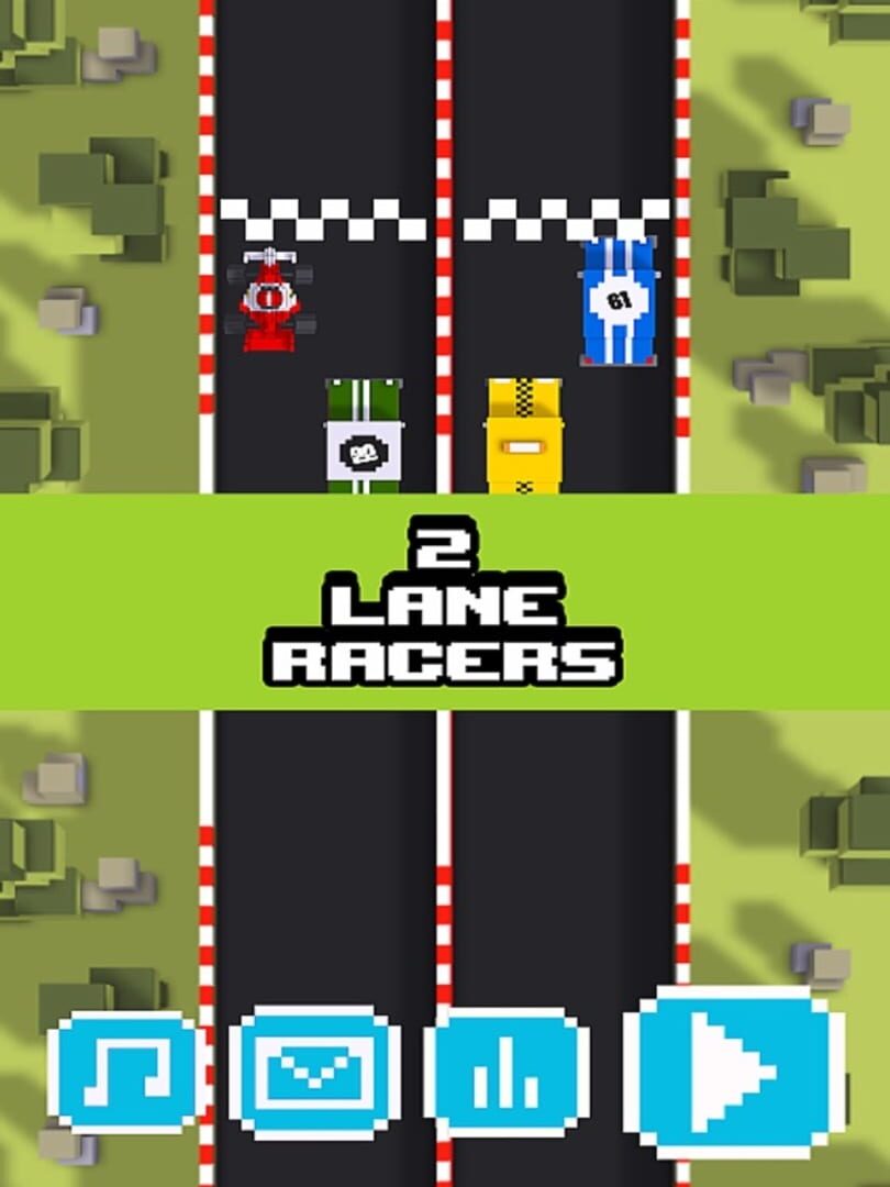 Foto do jogo 2 Lane Racers