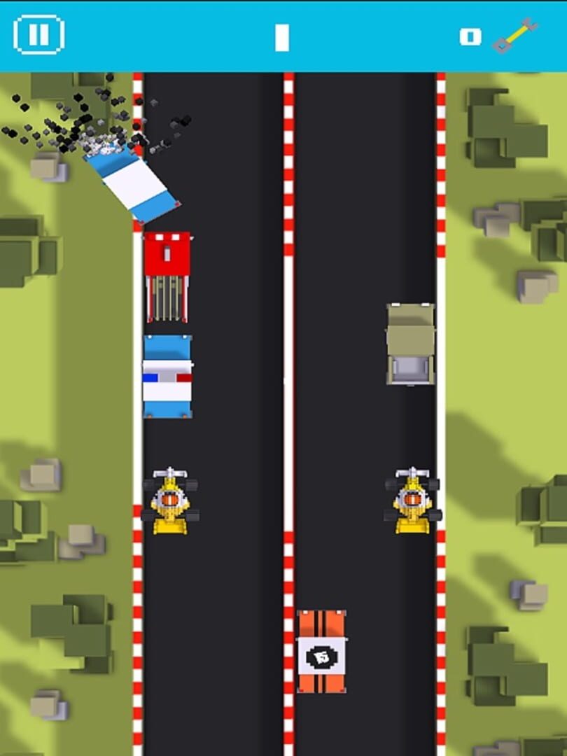 Foto do jogo 2 Lane Racers