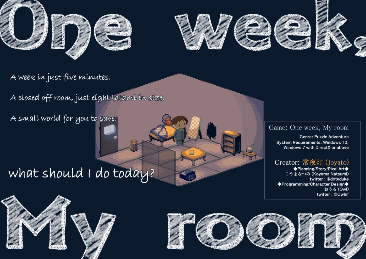 Foto do jogo One week, My room