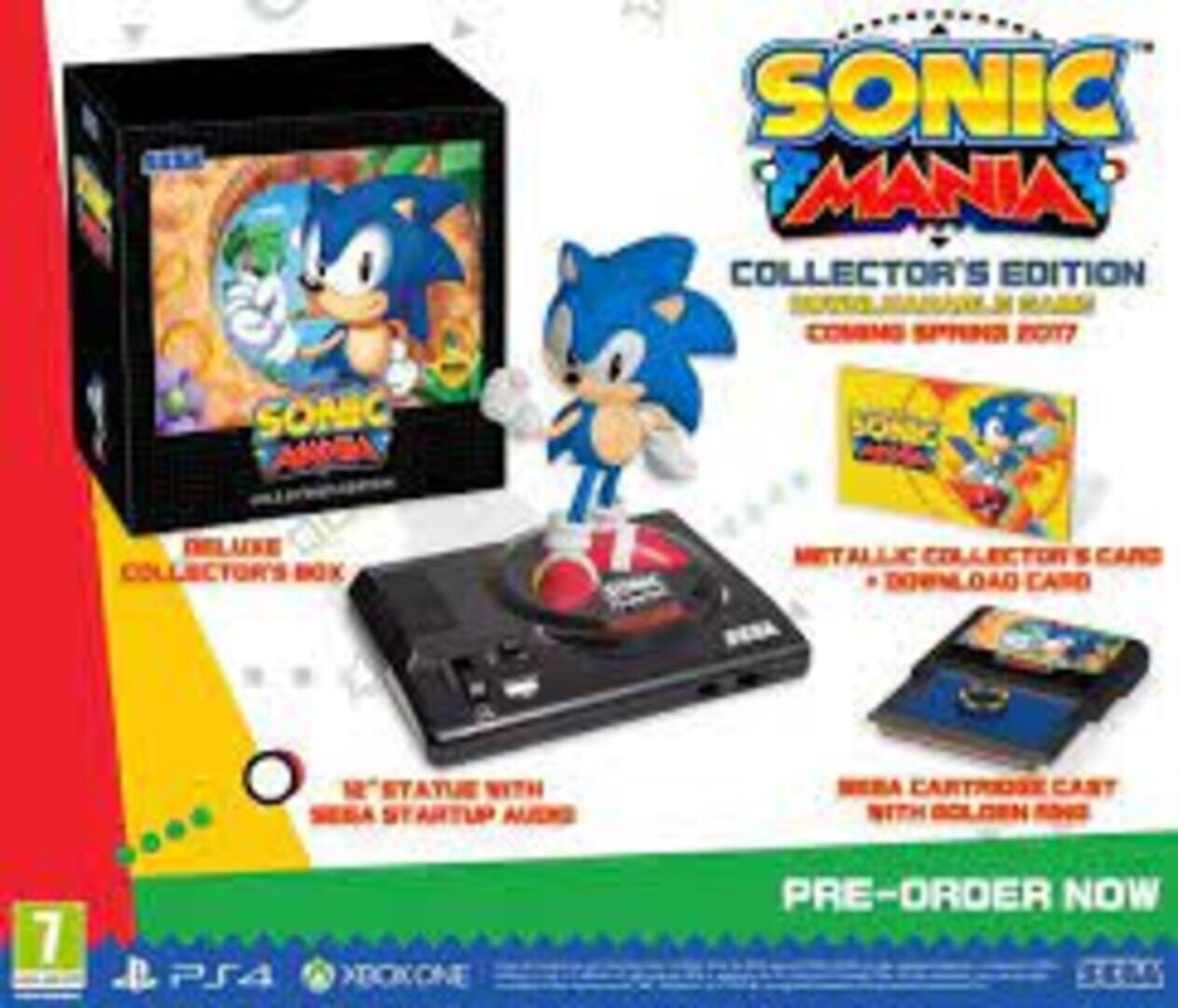 Foto do jogo Sonic Mania: Collector's Edition