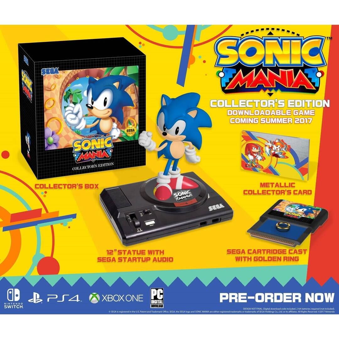 Foto do jogo Sonic Mania: Collector's Edition