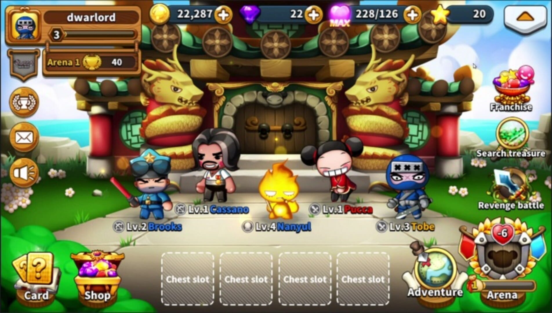 Foto do jogo Pucca Wars