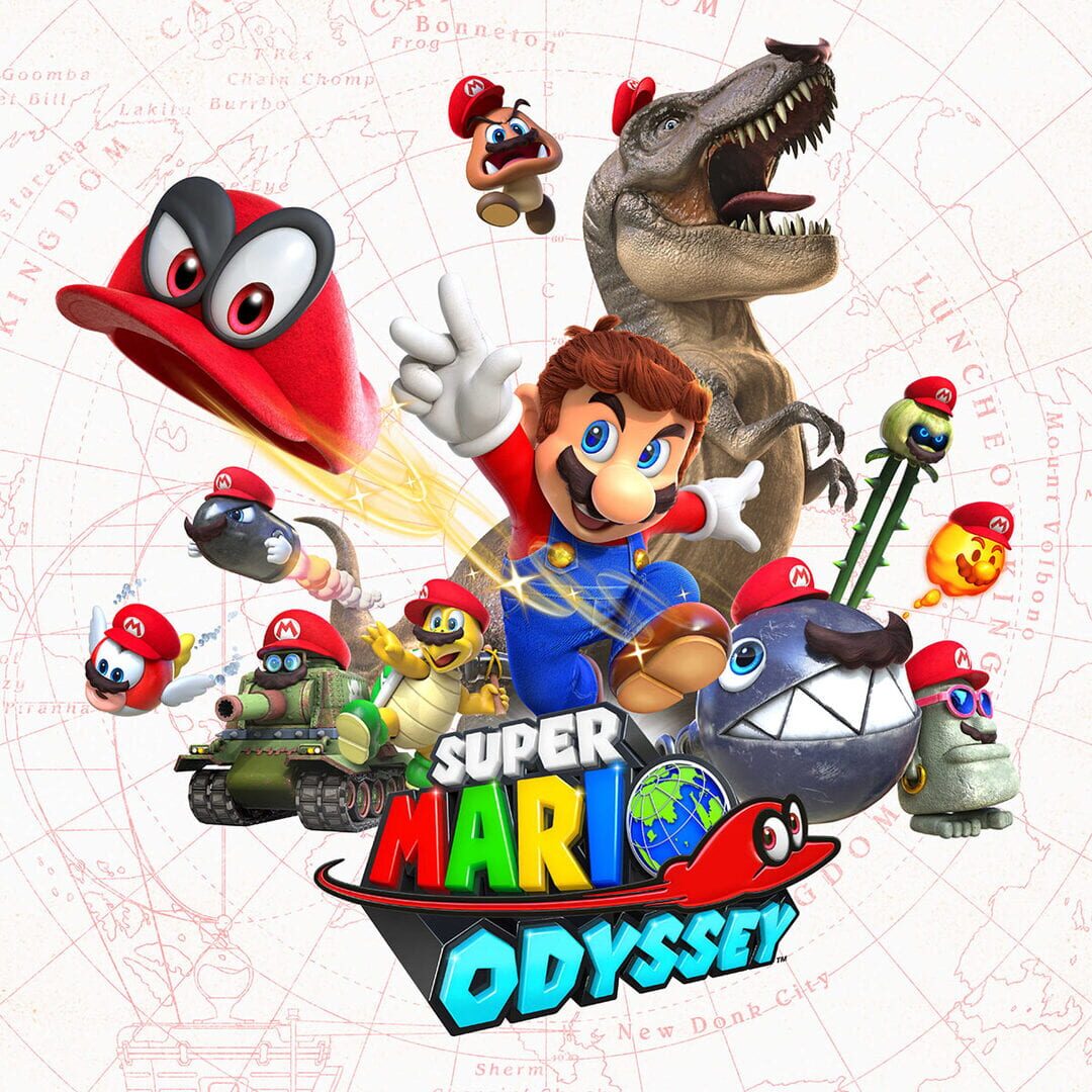Foto do jogo Super Mario Odyssey