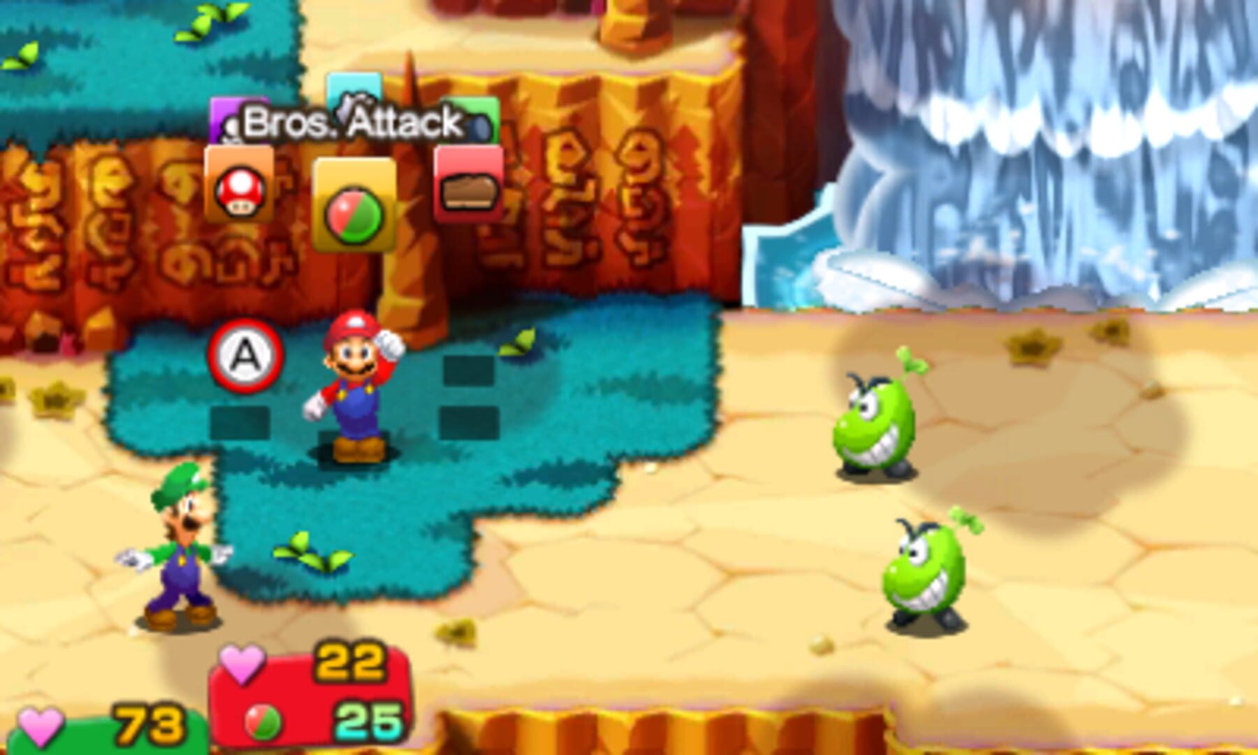 Foto do jogo Mario & Luigi: Superstar Saga