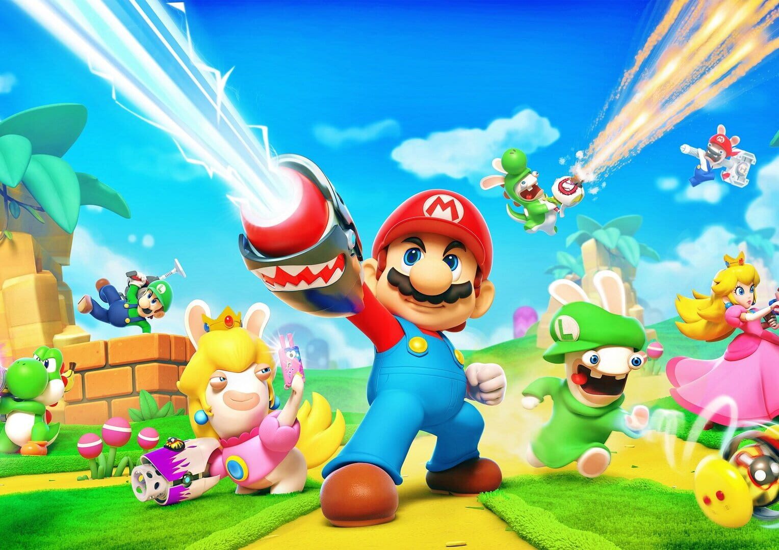 Foto do jogo Mario + Rabbids Kingdom Battle