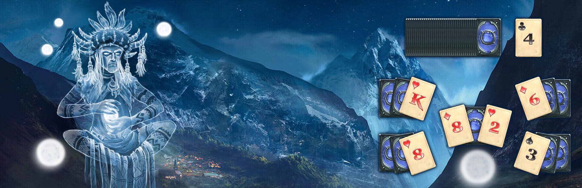 Foto do jogo Mystic Journey: Tri Peaks Solitaire