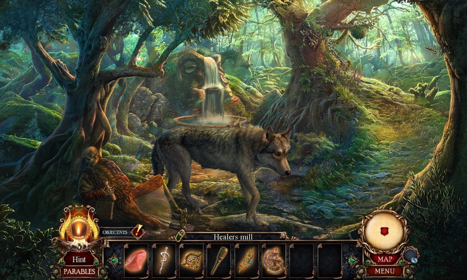 Foto do jogo Dark Parables: Requiem for the Forgotten Shadow - Collector's Edition