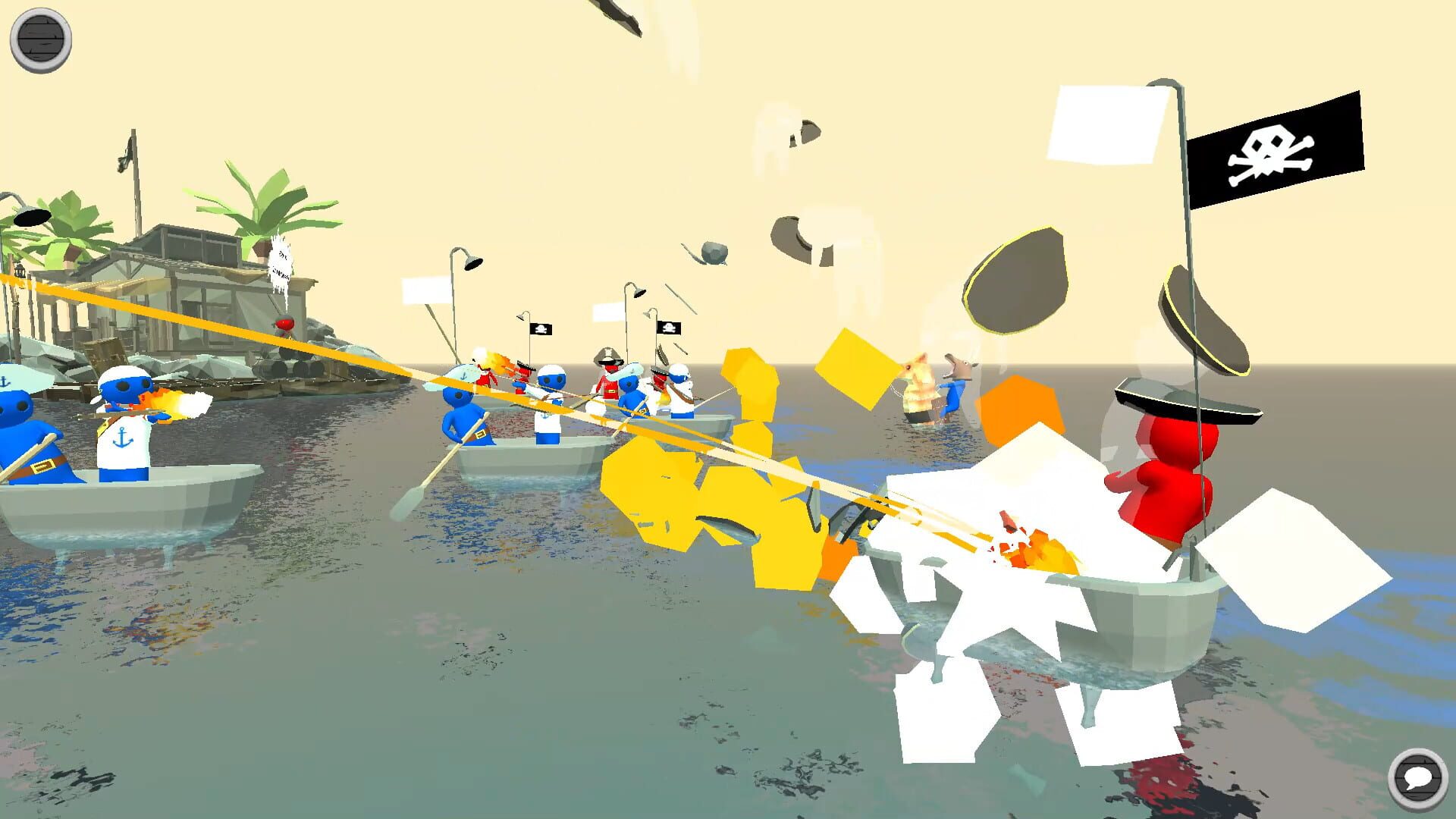 Foto do jogo Stupid Raft Battle Simulator