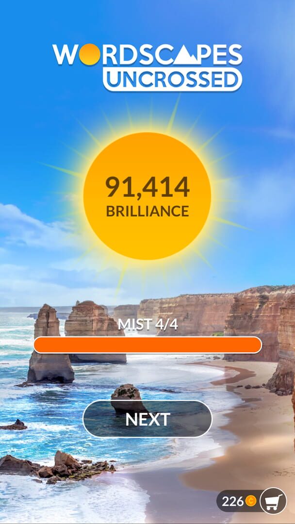 Foto do jogo Wordscapes Uncrossed
