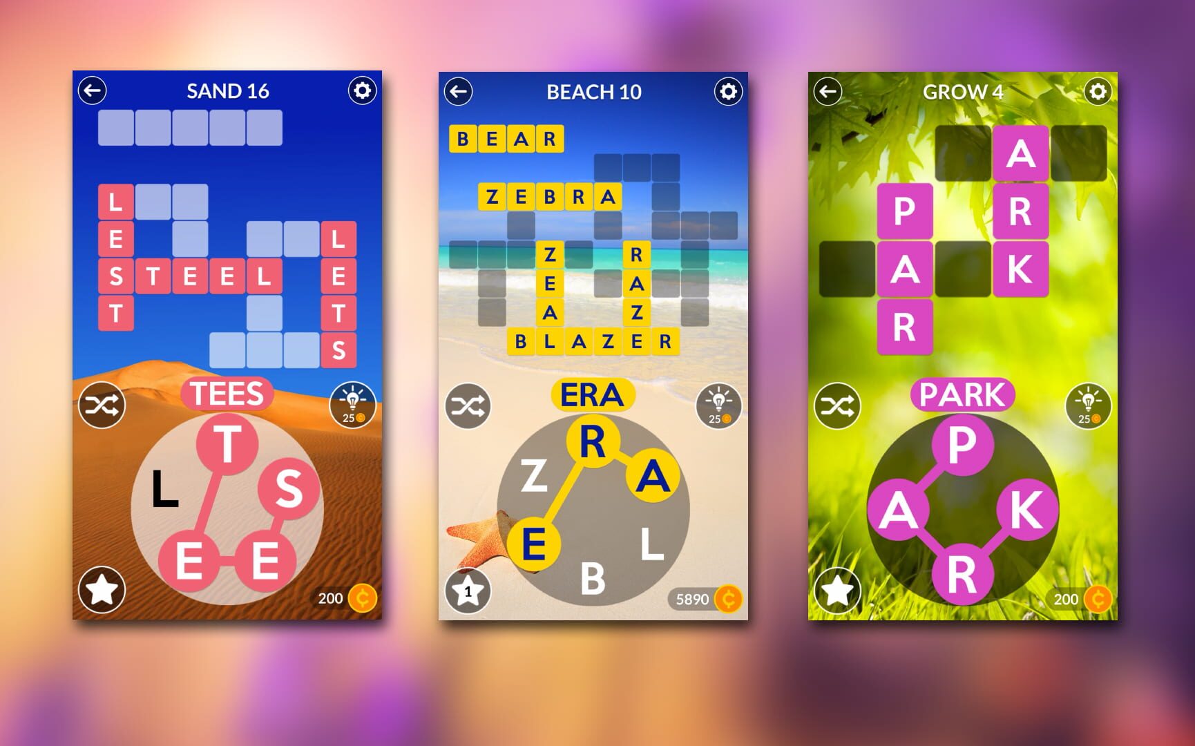 Foto do jogo Wordscapes Uncrossed