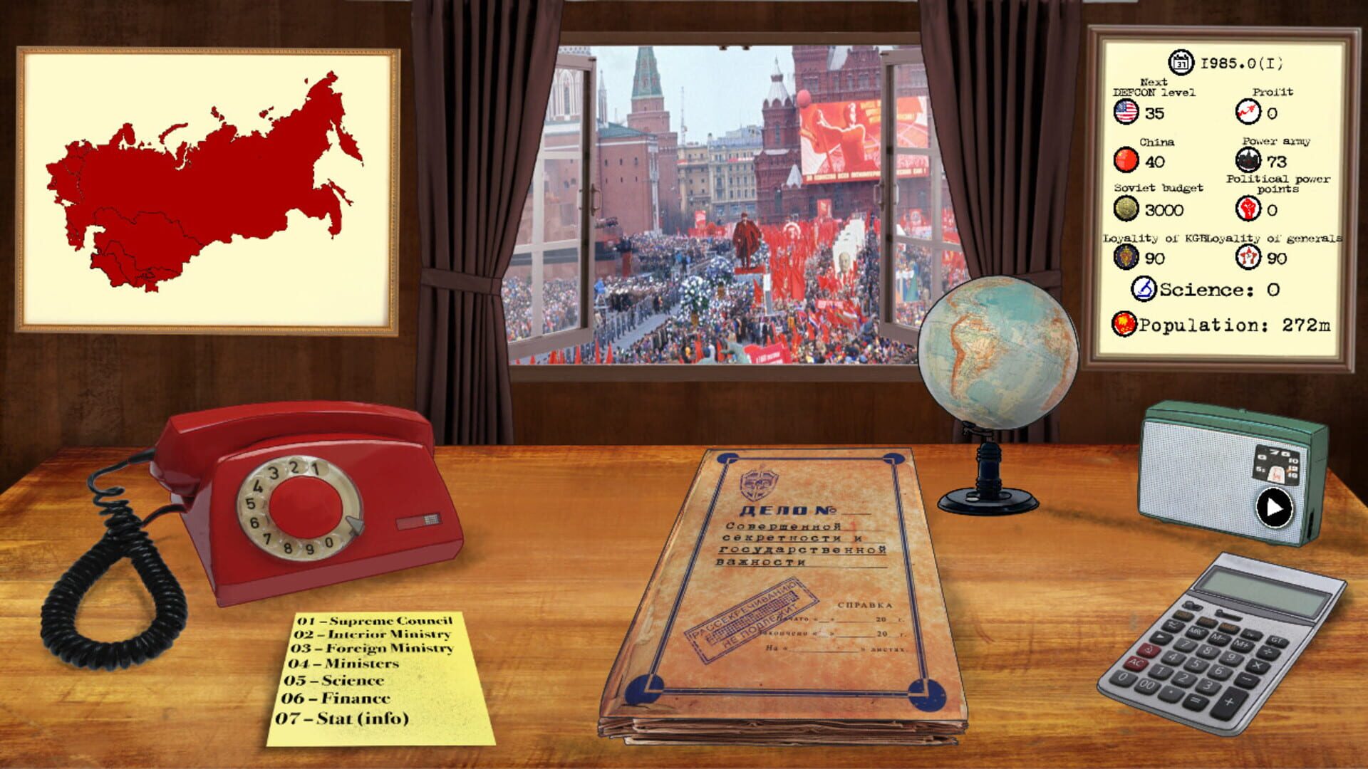 Foto do jogo Crisis in the Kremlin
