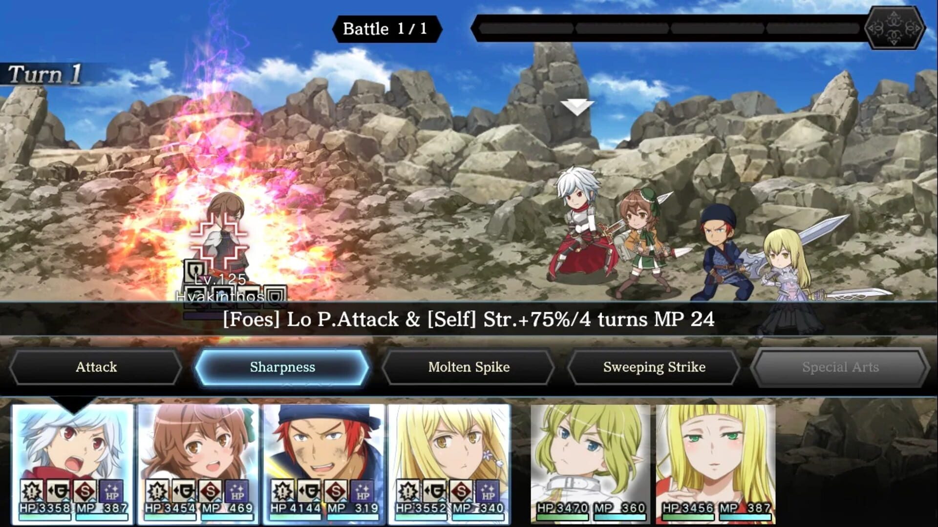 Foto do jogo DanMachi: Memoria Freese