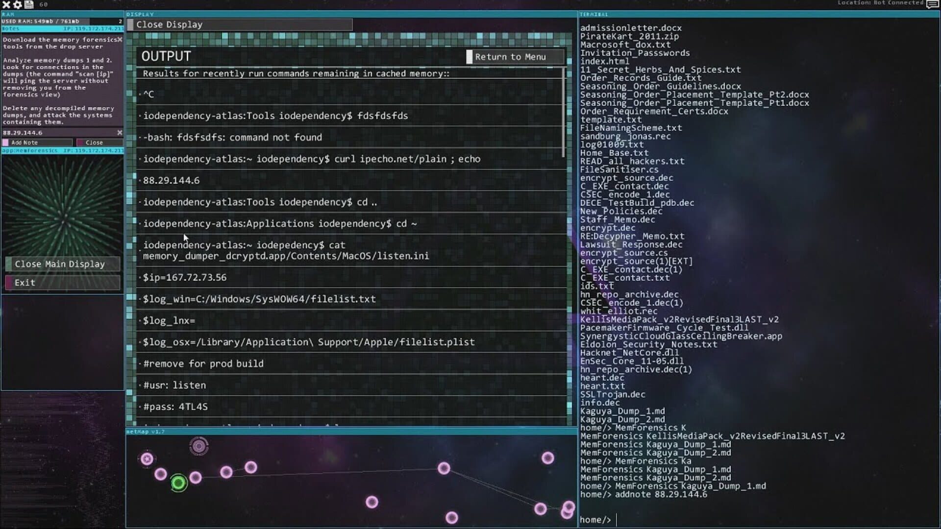Foto do jogo Hacknet: Ultimate Edition