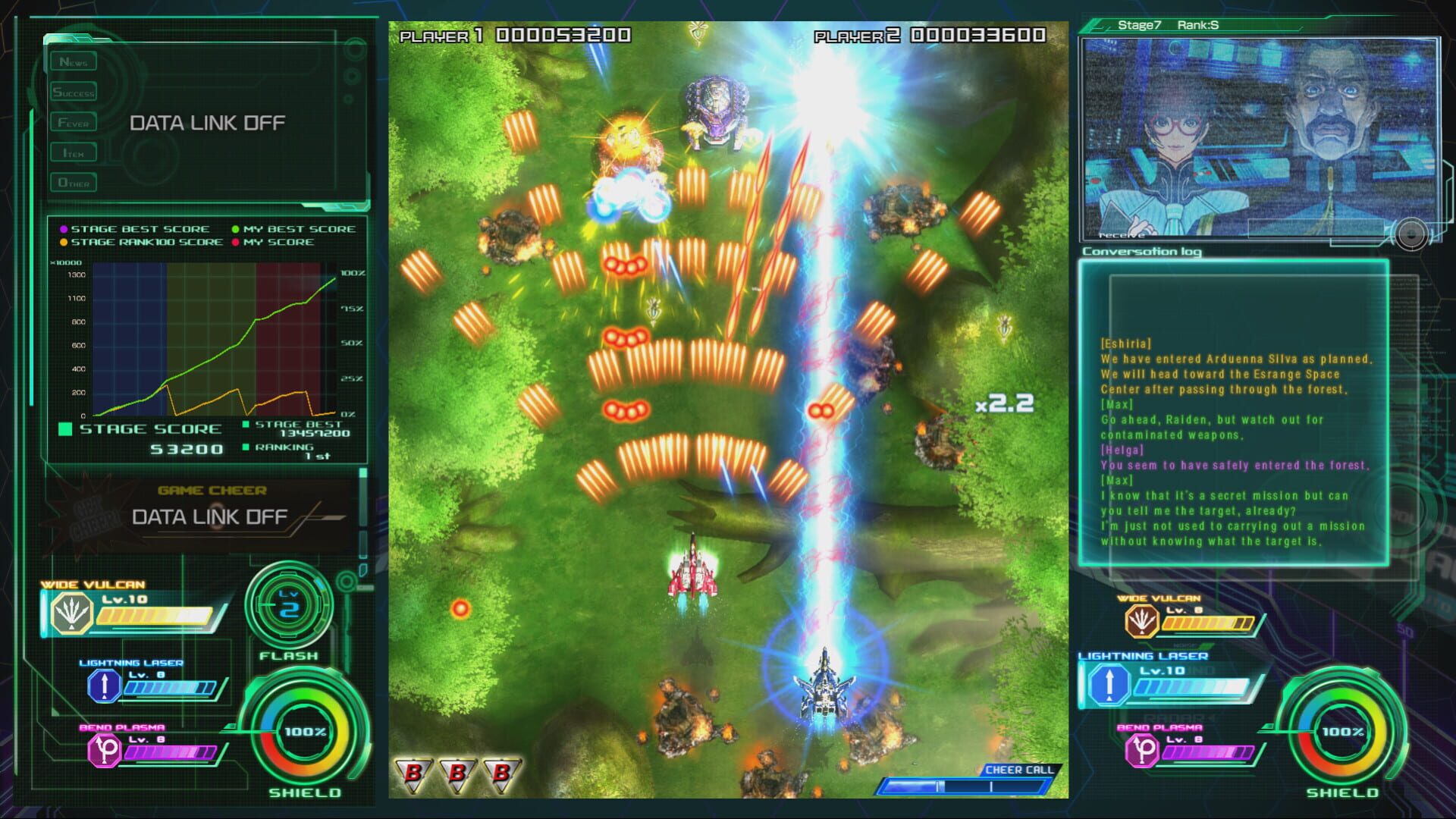 Foto do jogo Raiden V: Director's Cut