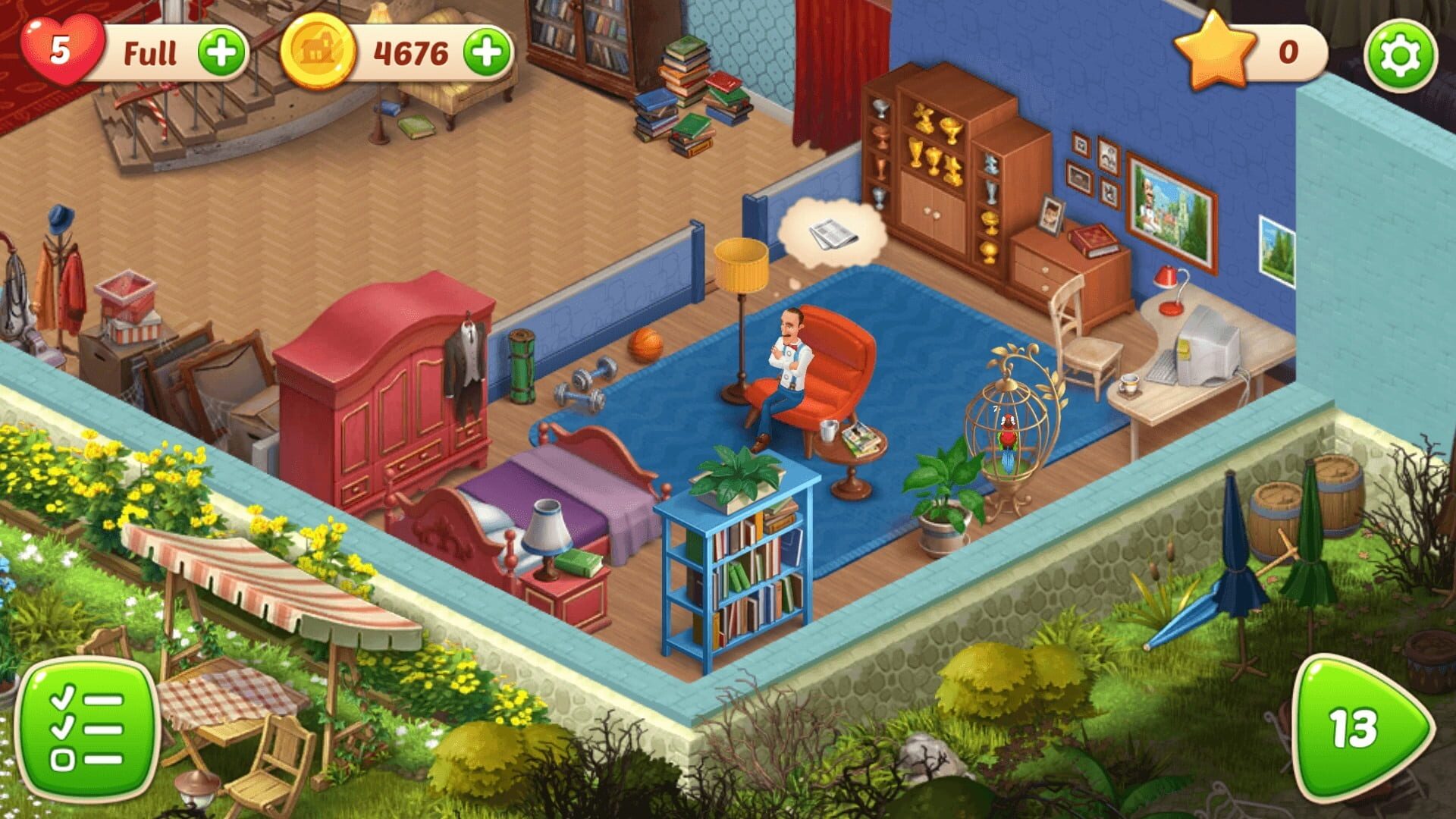 Foto do jogo Homescapes