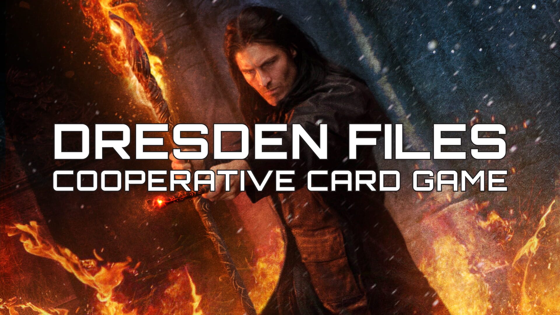 Foto do jogo Dresden Files Cooperative Card Game