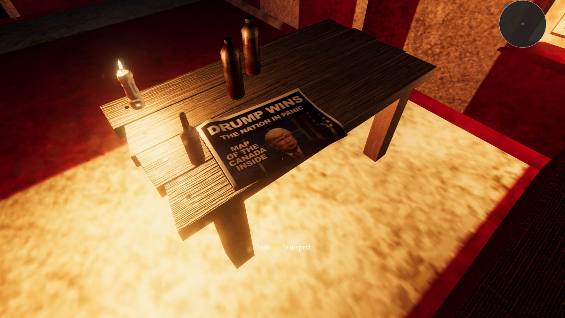 Foto do jogo President Evil