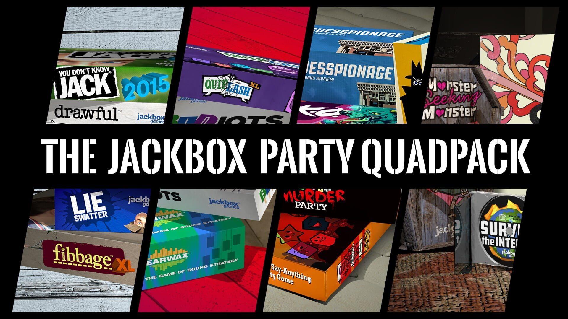 Foto do jogo The Jackbox Party Quadpack
