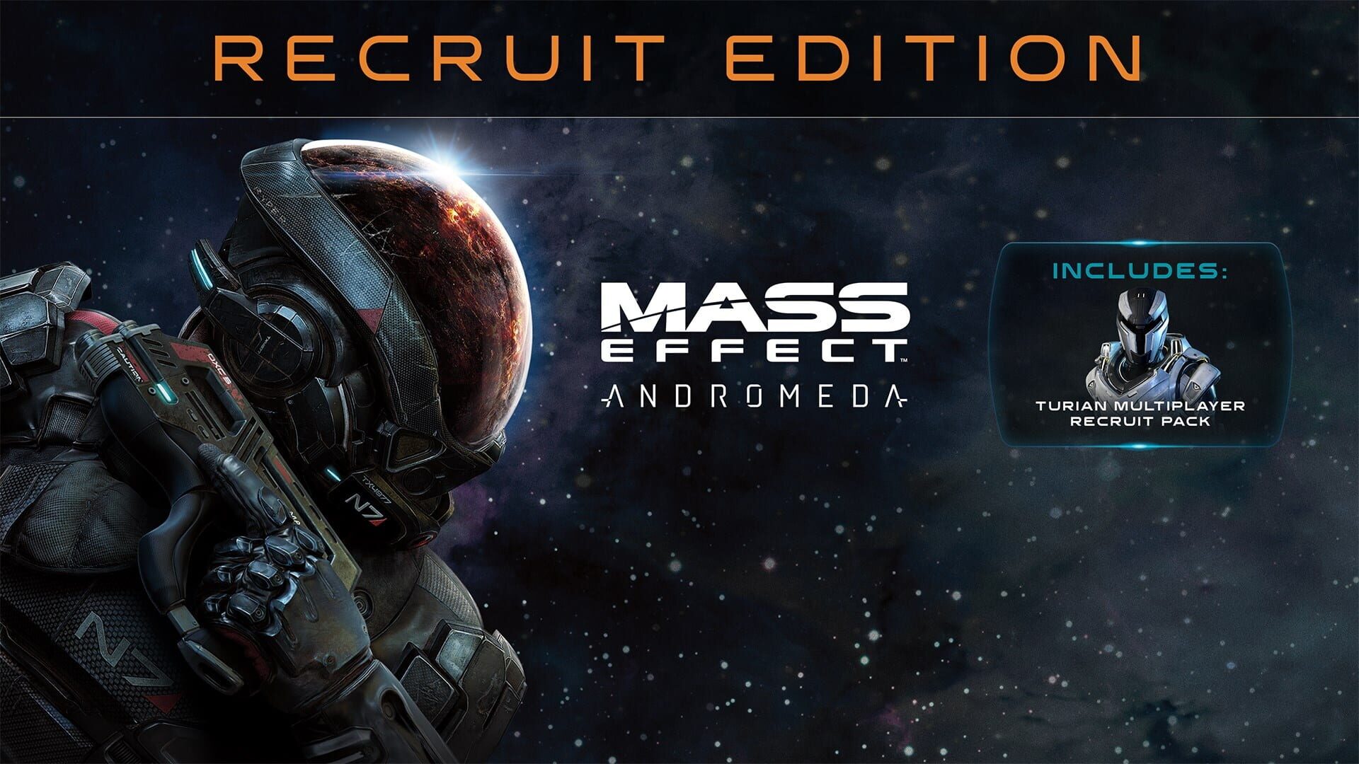 Foto do jogo Mass Effect: Andromeda - Standard Recruit Edition