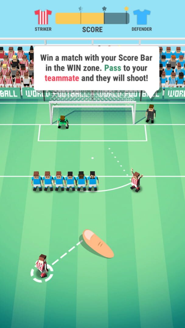 Foto do jogo Tiny Striker: World Football
