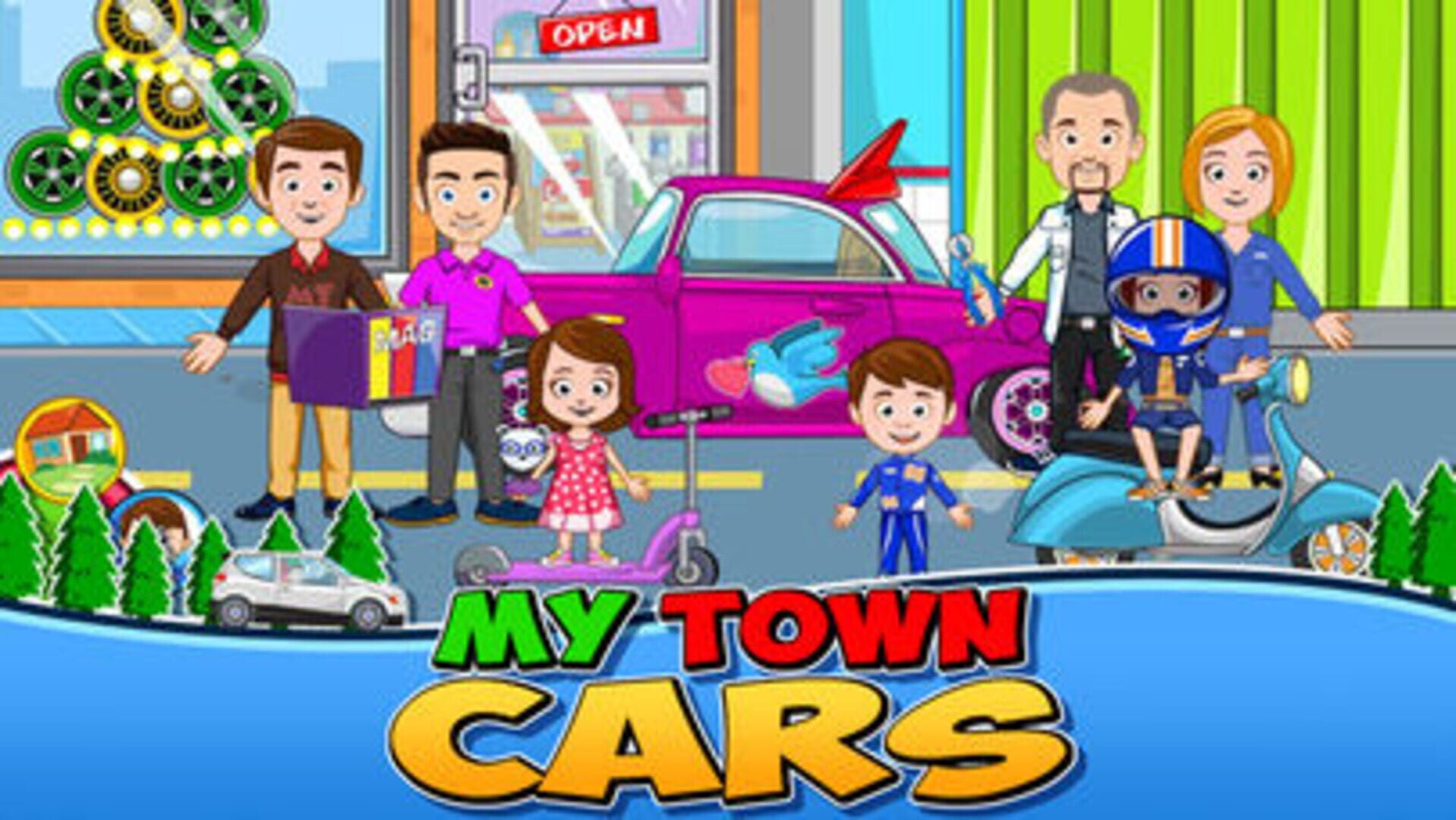 Foto do jogo My Town: Car (wash, fix & drive cars)
