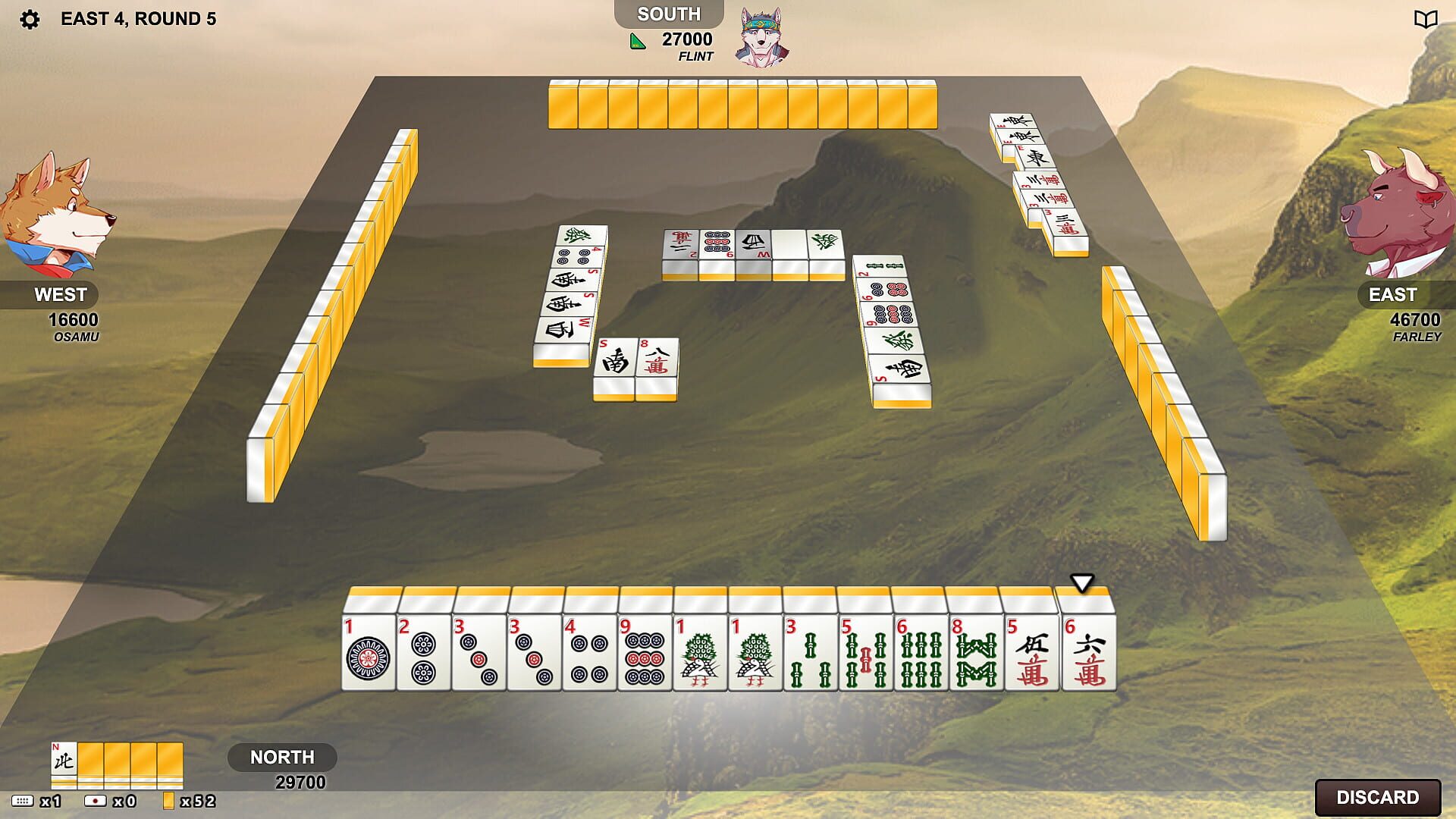 Foto do jogo Kemono Mahjong