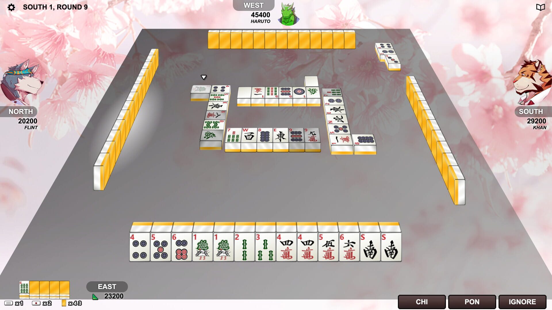 Foto do jogo Kemono Mahjong