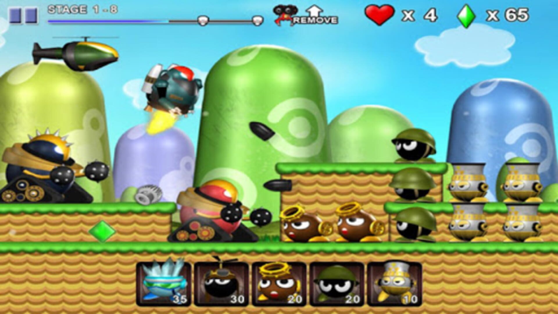 Foto do jogo Tiny Defense - Mini Robot Wars