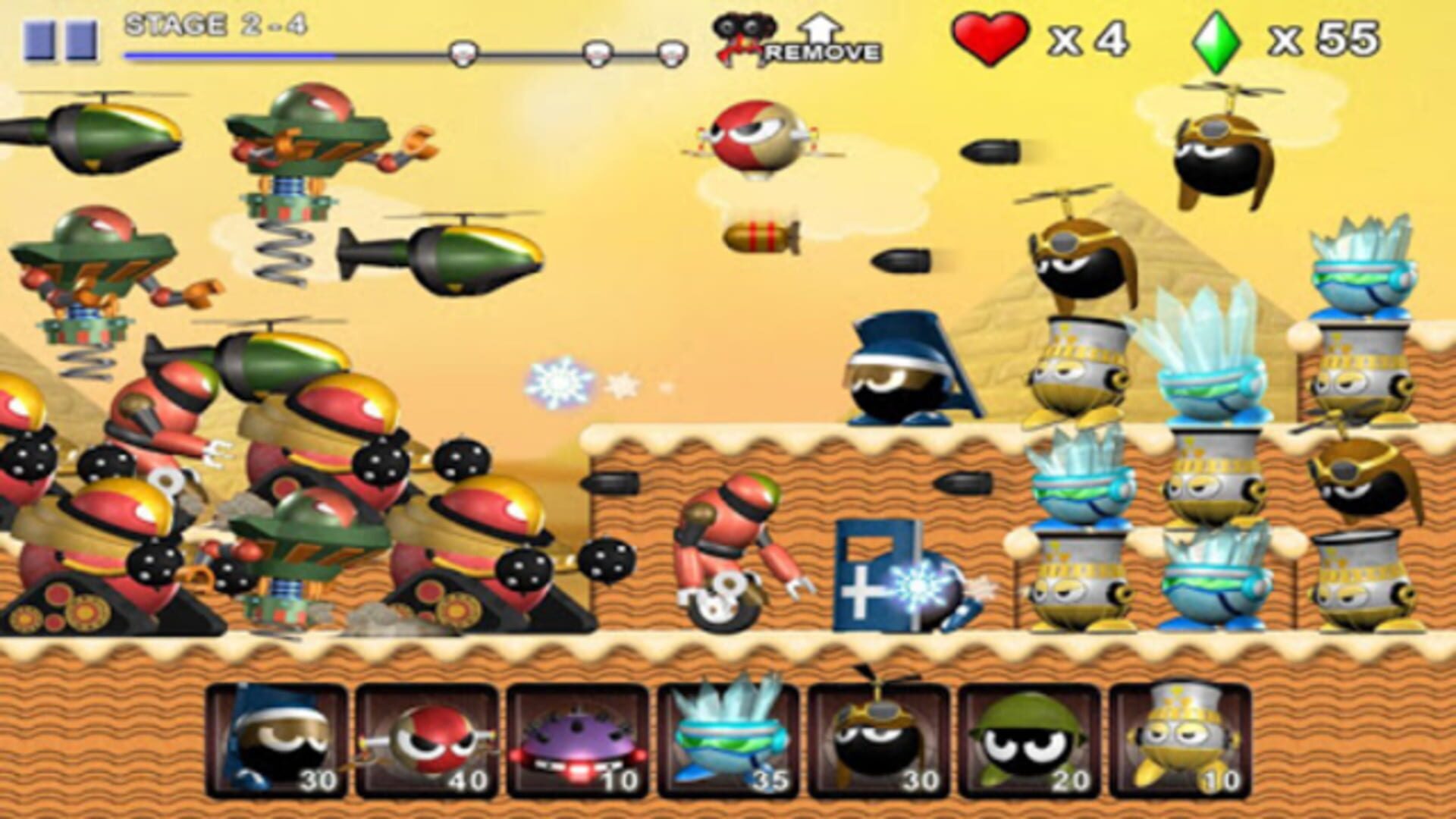 Foto do jogo Tiny Defense - Mini Robot Wars