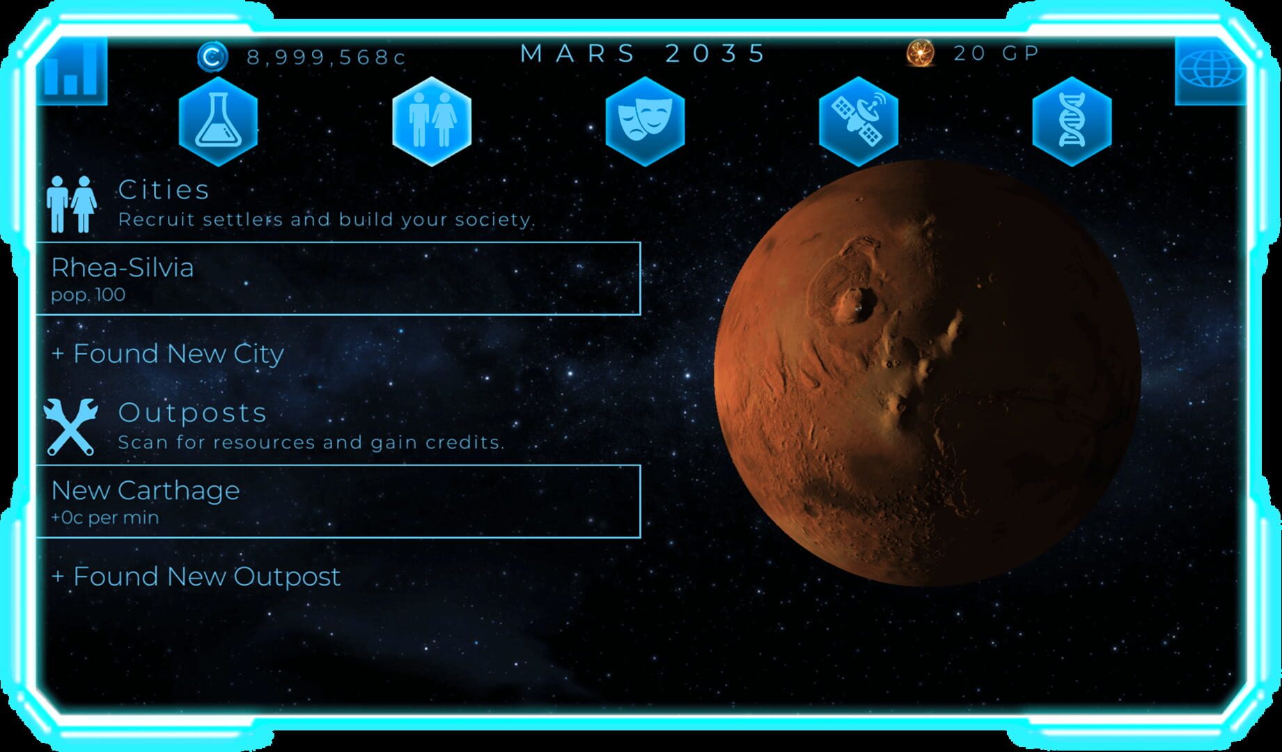Foto do jogo TerraGenesis - Space Settlers