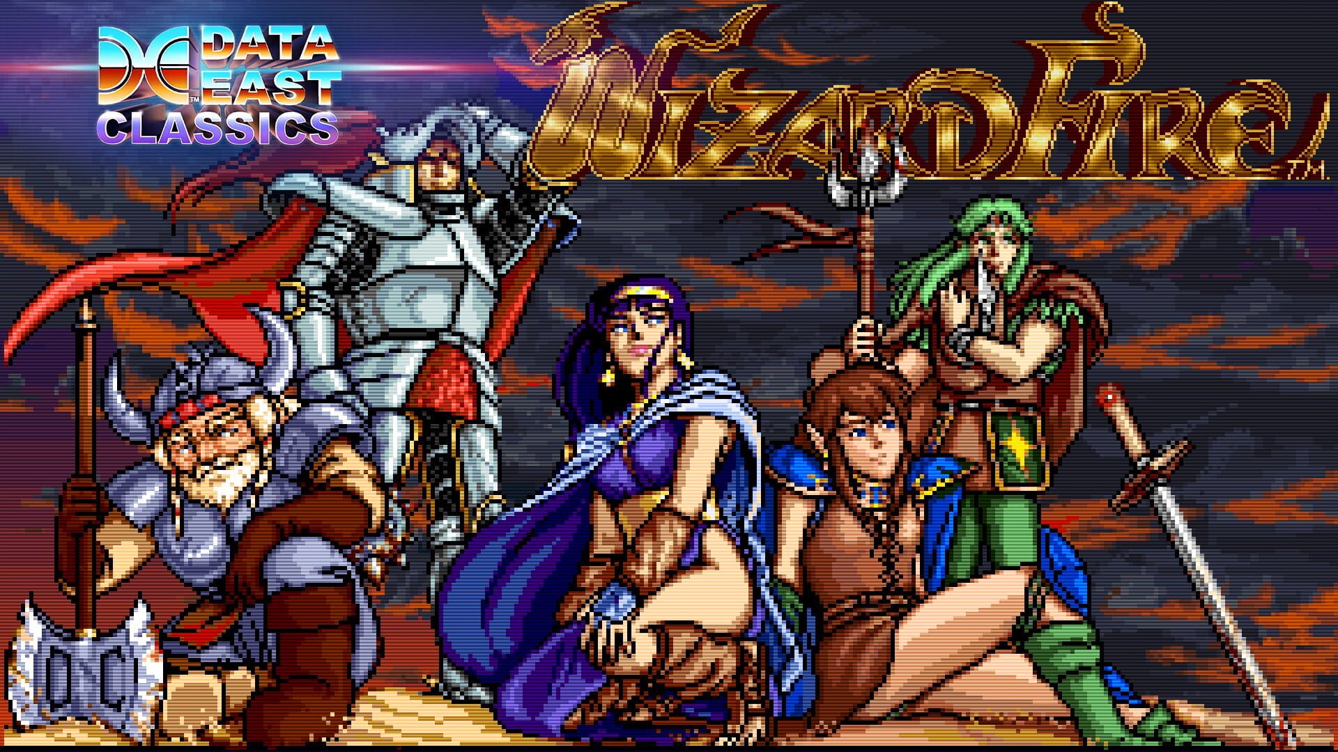 Foto do jogo Johnny Turbo's Arcade: Wizard Fire