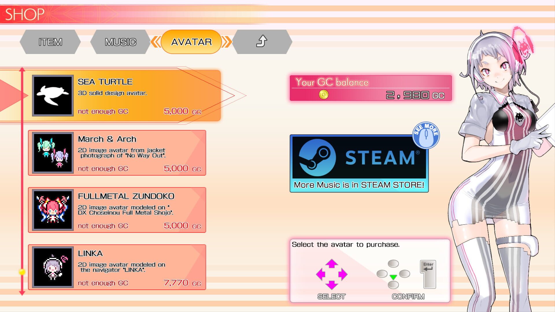 Foto do jogo Groove Coaster for Steam