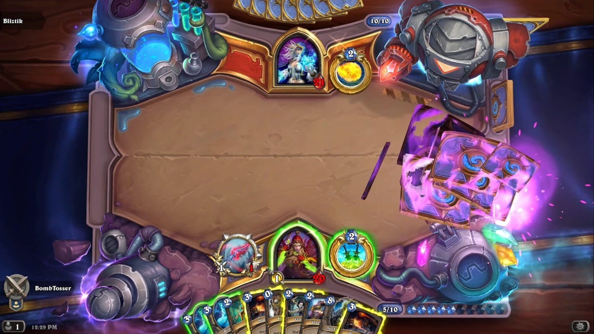 Foto do jogo Hearthstone: The Boomsday Project