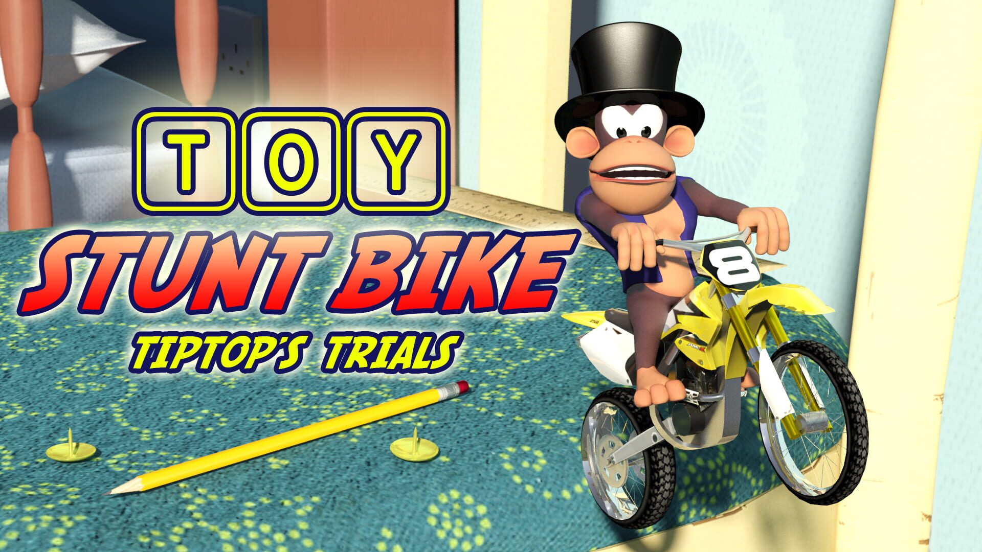 Foto do jogo Toy Stunt Bike: Tiptop's Trials