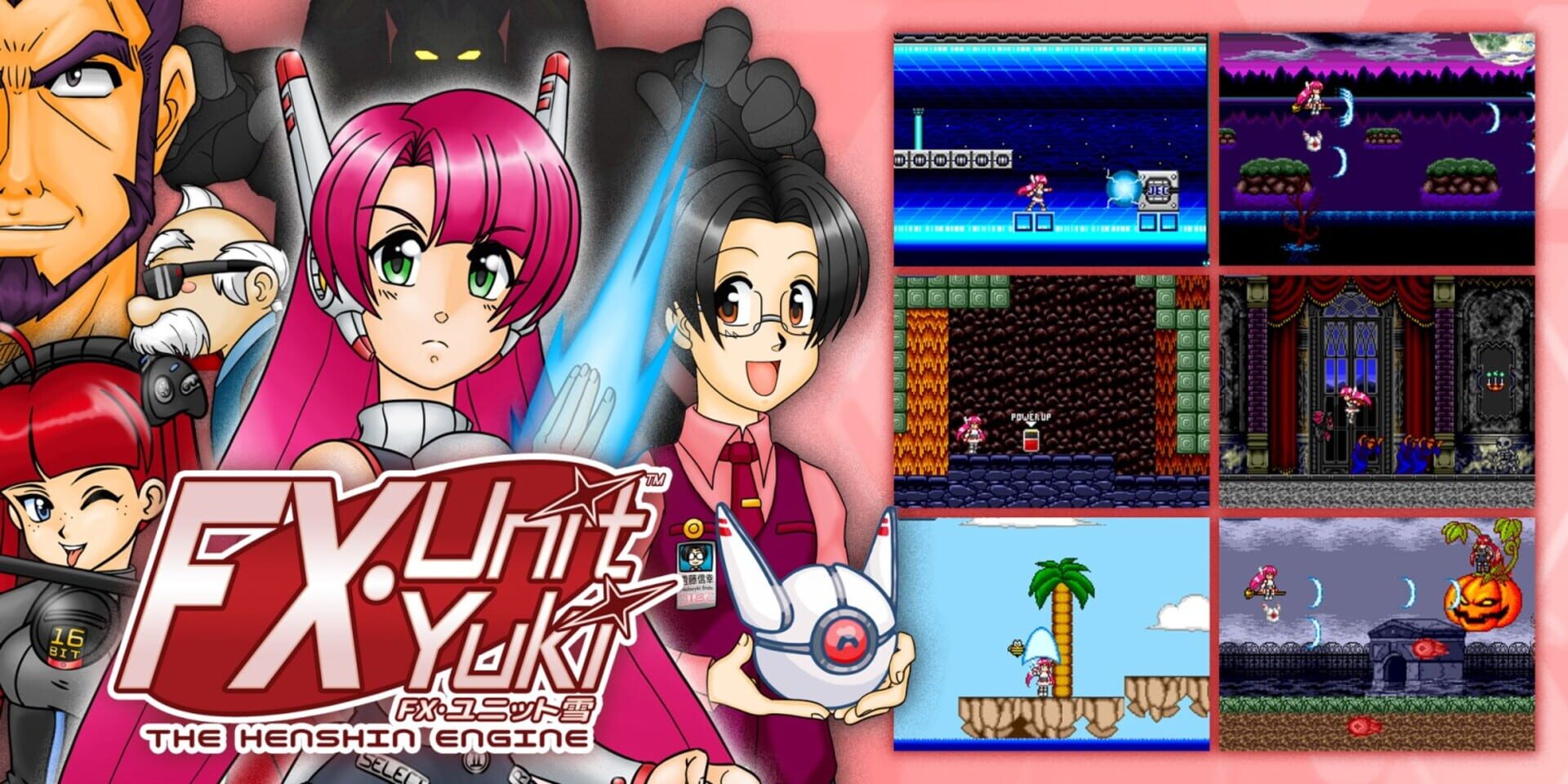 Foto do jogo FX-Unit Yuki: The Henshin Engine
