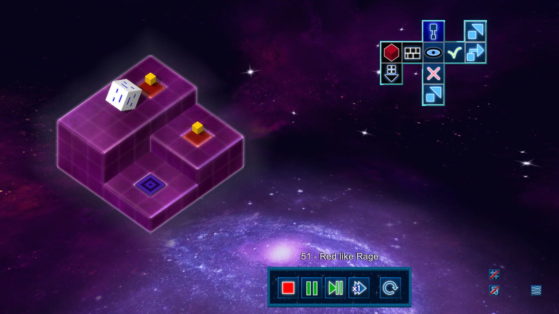 Foto do jogo God is a Cube: Programming Robot Cubes