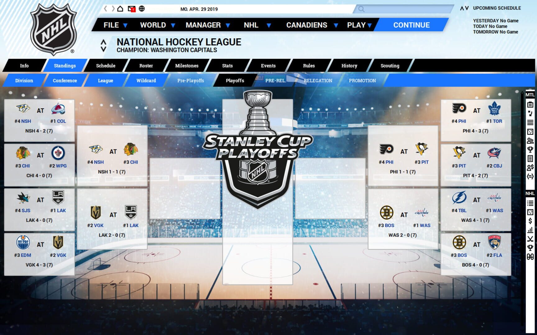 Foto do jogo Franchise Hockey Manager 5