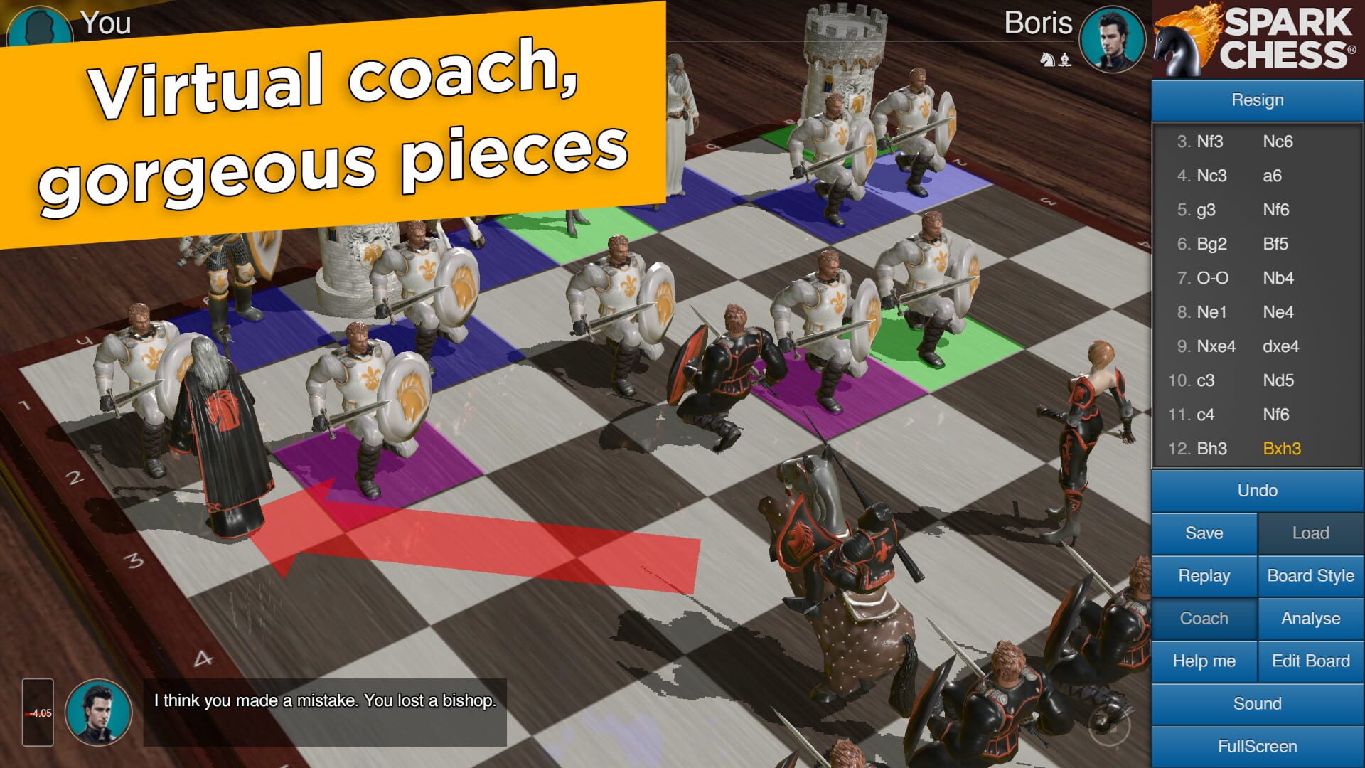 Foto do jogo SparkChess