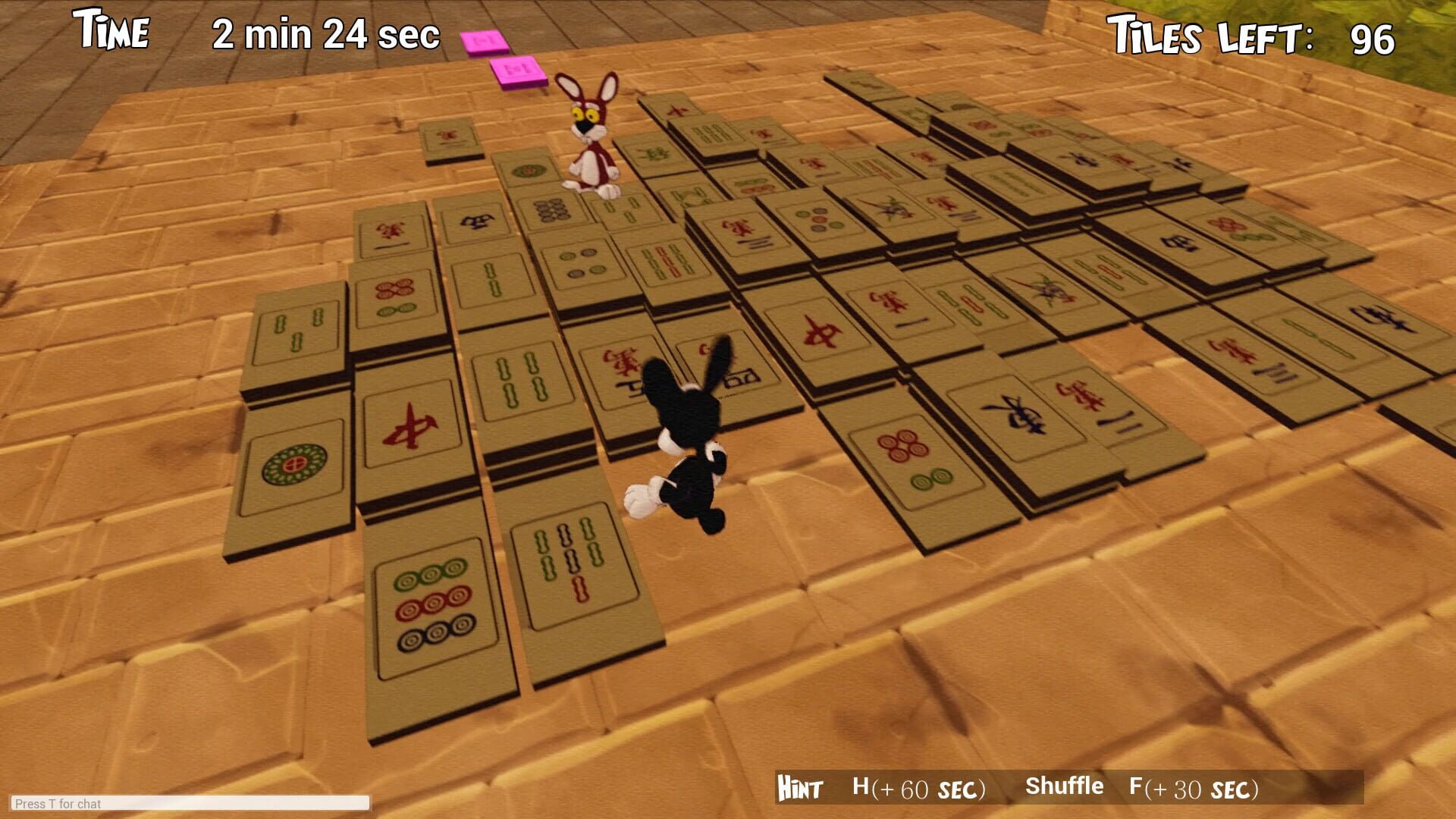 Foto do jogo Bunny Mahjo