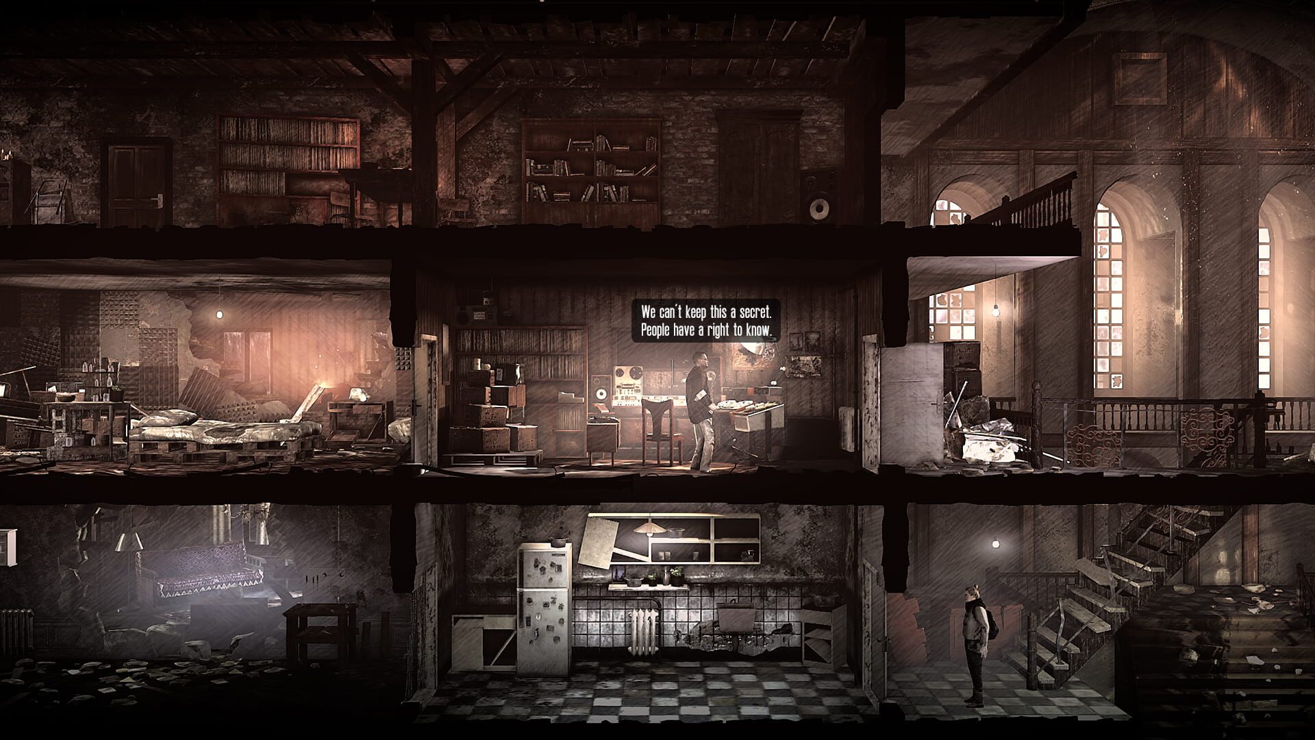 Foto do jogo This War of Mine: Stories - The Last Broadcast