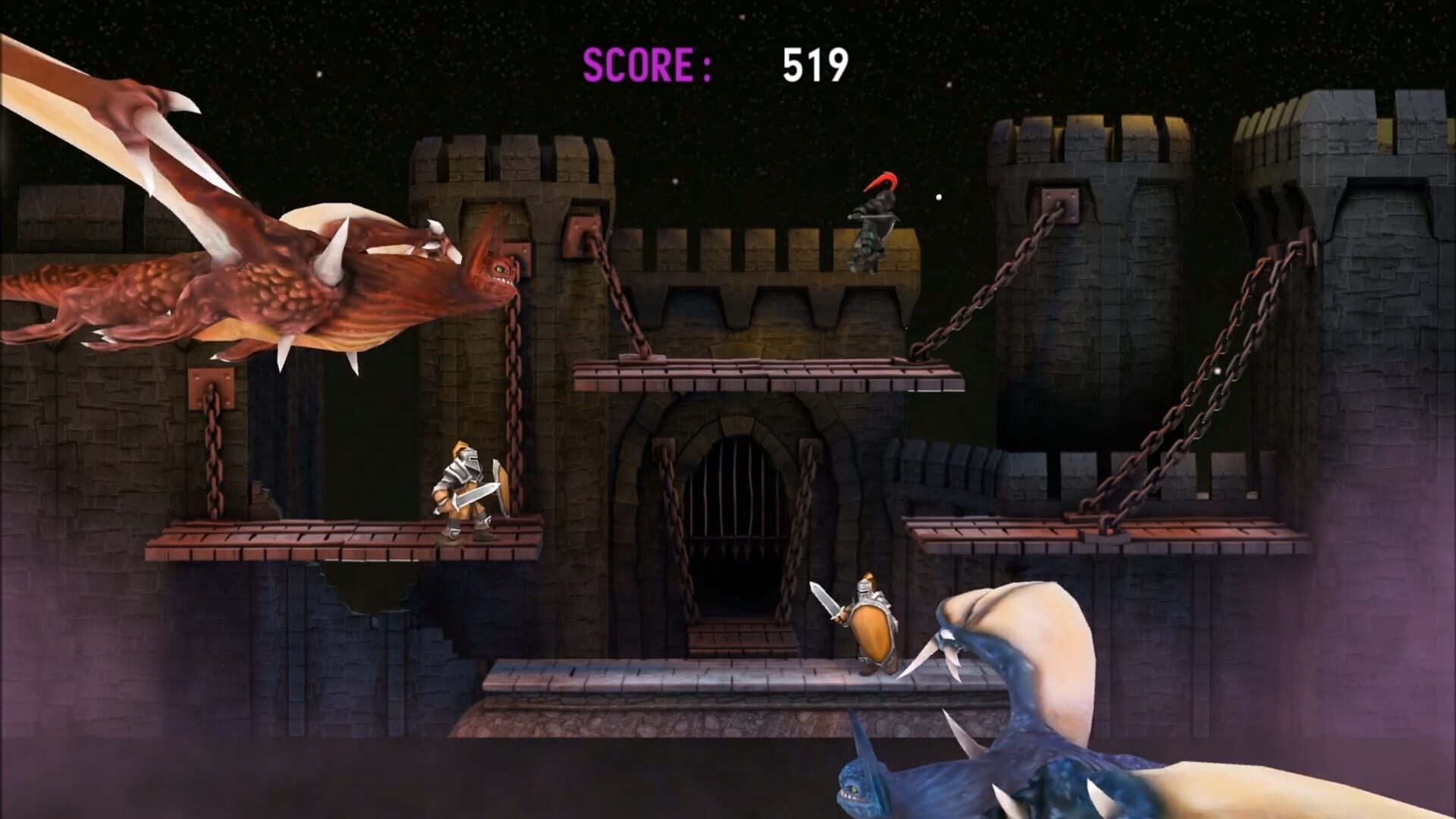 Foto do jogo Escape From the Dragons