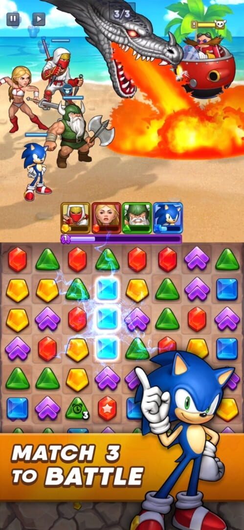 Foto do jogo Sega Heroes