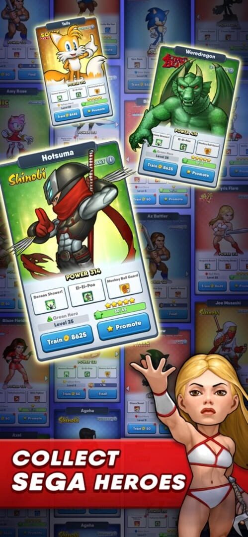 Foto do jogo Sega Heroes