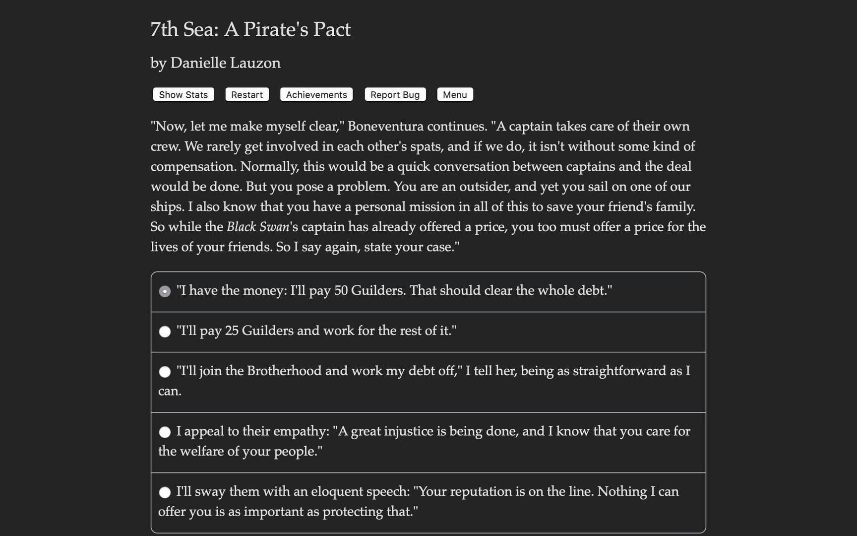 Foto do jogo 7th Sea: A Pirate's Pact